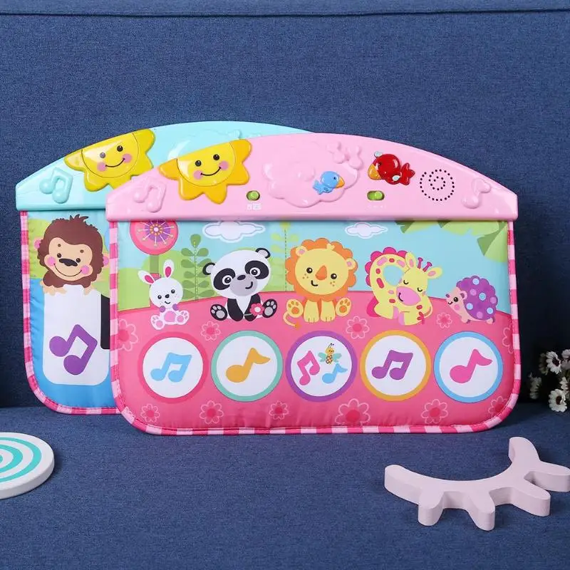Детская музыкальная игрушка многофункциональная педаль пианино ползающее