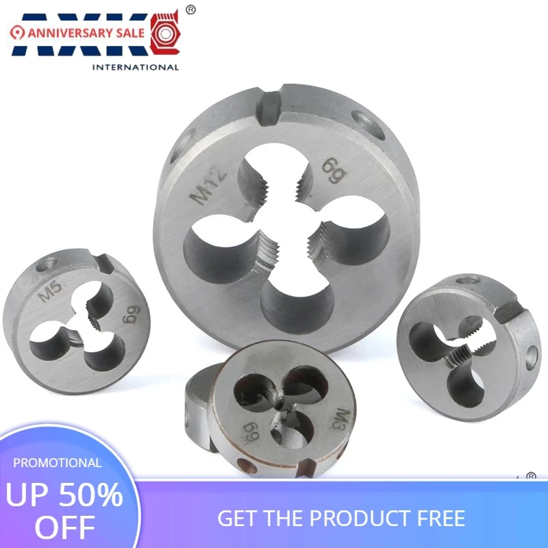 

Free shipping of 2PCS Alloy steel made UN/UNC/UNS/UNF/UNEF standard dies 5/8"-11-12-14-16-18-20-24-27-28-32-36-40 TPI for thread