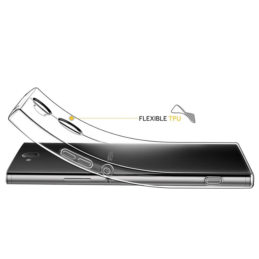 Dreamysow прозрачный мягкий чехол из ТПУ для Sony Xperia XZ XZ1 X XZ2 Compact XZs Premium Z3 Z2 M5 E5 XA XA1 Plus C5 C6 Capa|Бамперы| | АлиЭкспресс