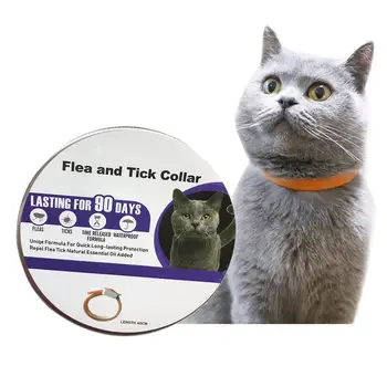 

New Arrival Insect Repellent Collar Anti-flea Ring Insect Repellent Mosquito Pet Cats Dogs Natural Deworming Lasting For 90 Days