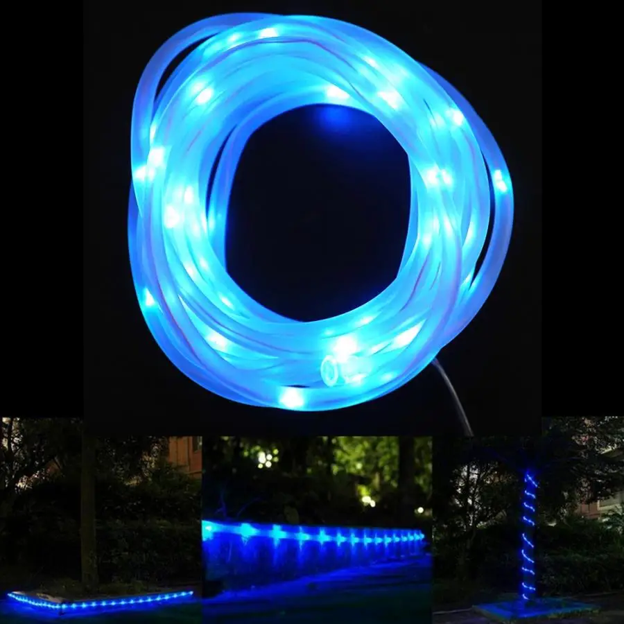 

led garland 5m 50LED Solar Powered Waterproof Light Lamp String for Garden Holiday Decoration led string lights