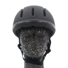 Профессиональный шлем для верховой езды, регулируемый размер, половинное покрытие для лица, защитные головные уборы, оборудование для безопасности для квестрианцев