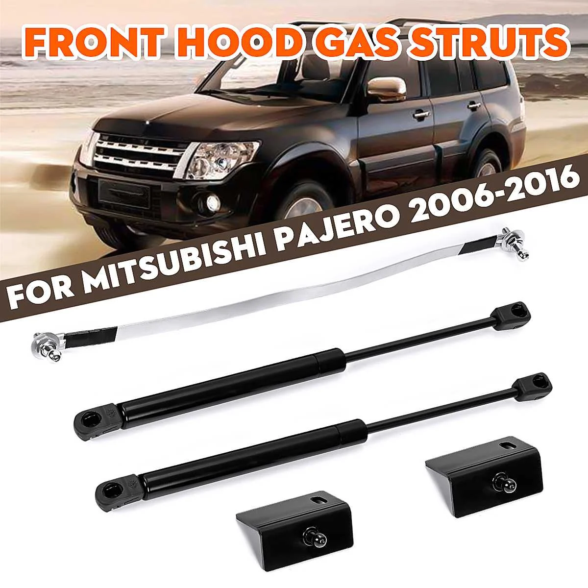 For Volkswagen VW T-ROC 2017 2018 Gas Springs Shocks Strut Bars Damper Car Styling HUAQIEMI 2Pcs Car Front Engine Hood Bonnet Lift Supports Props Rod Arm