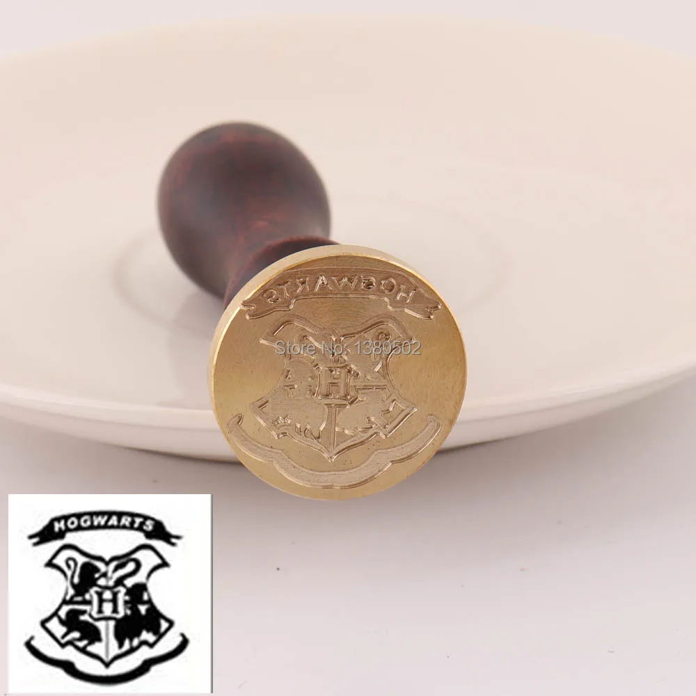 

Wax Seal Stamp School Emblem badge Harry Potter Gift Craft For Children Notebook Scrapbooking