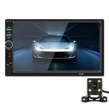 

Onever 7" Touch Screen Bluetooth MP5 Player Car Stereo Radio FM Transmitter Handsfree Player Support Remote Control