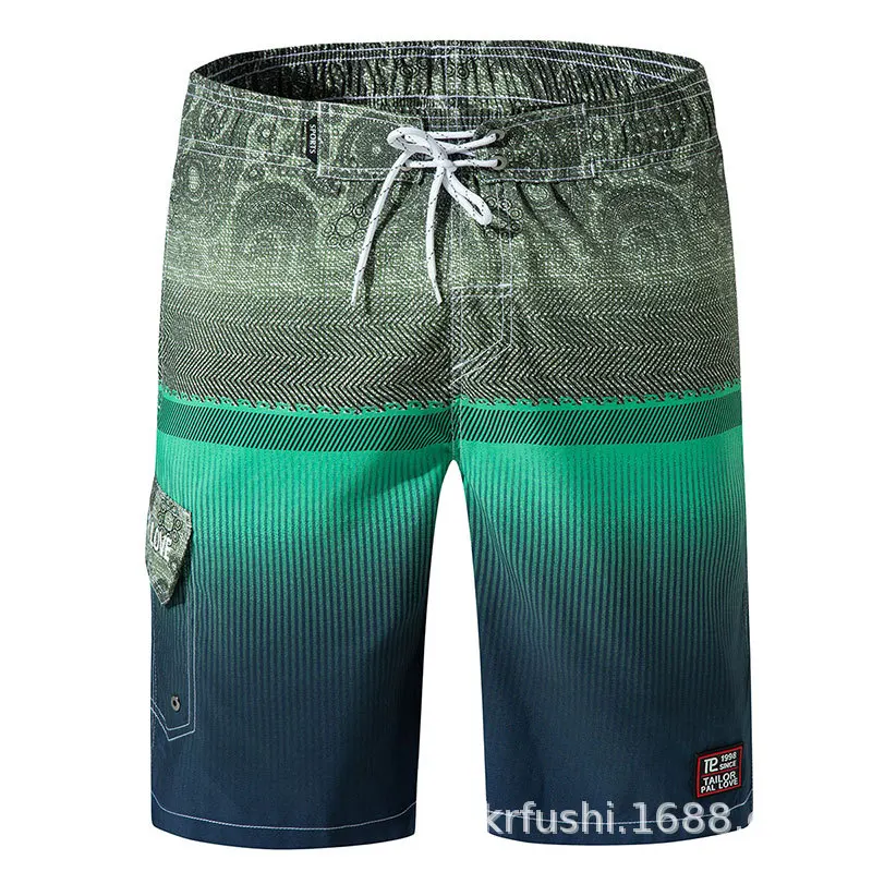 2019 جديد طباعة السراويل الرجال الصيف تنفس الرجال مجلس السراويل سروايل السباحة القصيرة الصلبة تصفح السراويل الرجل السراويل تشغيل بانت 3XL