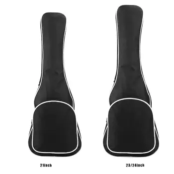 

21 Or 23/24 Inch Ukulele Music Bag 5mm Extra Thick Sponge Overly Padded Waterproof Musical Ukulele Music Bags