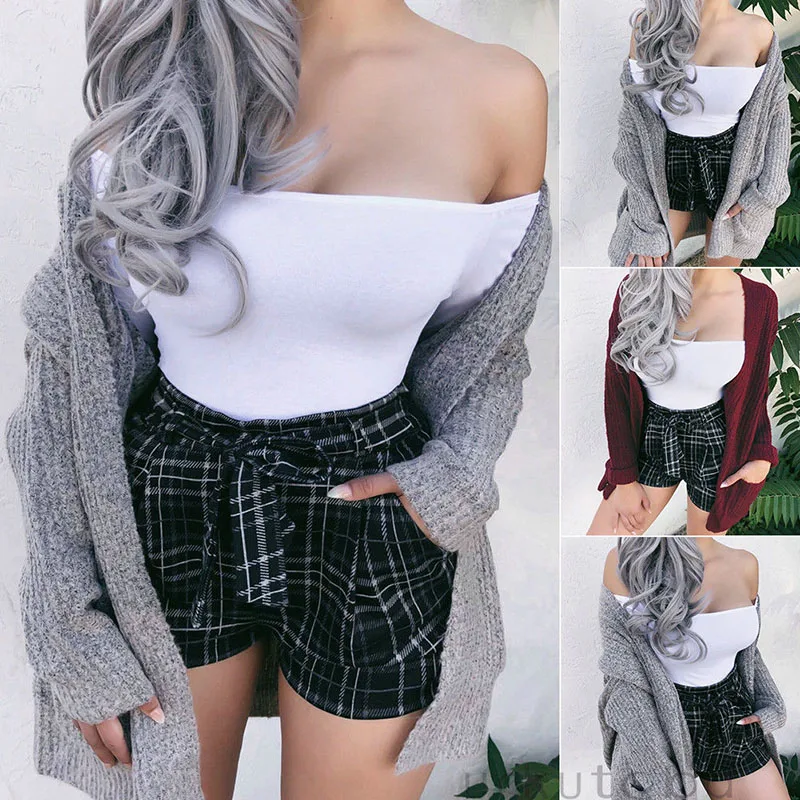 Fashion Women Autumn&ampWinter Loose Long-Sleeved Knit Cardigan Soft Sweater Oversized |