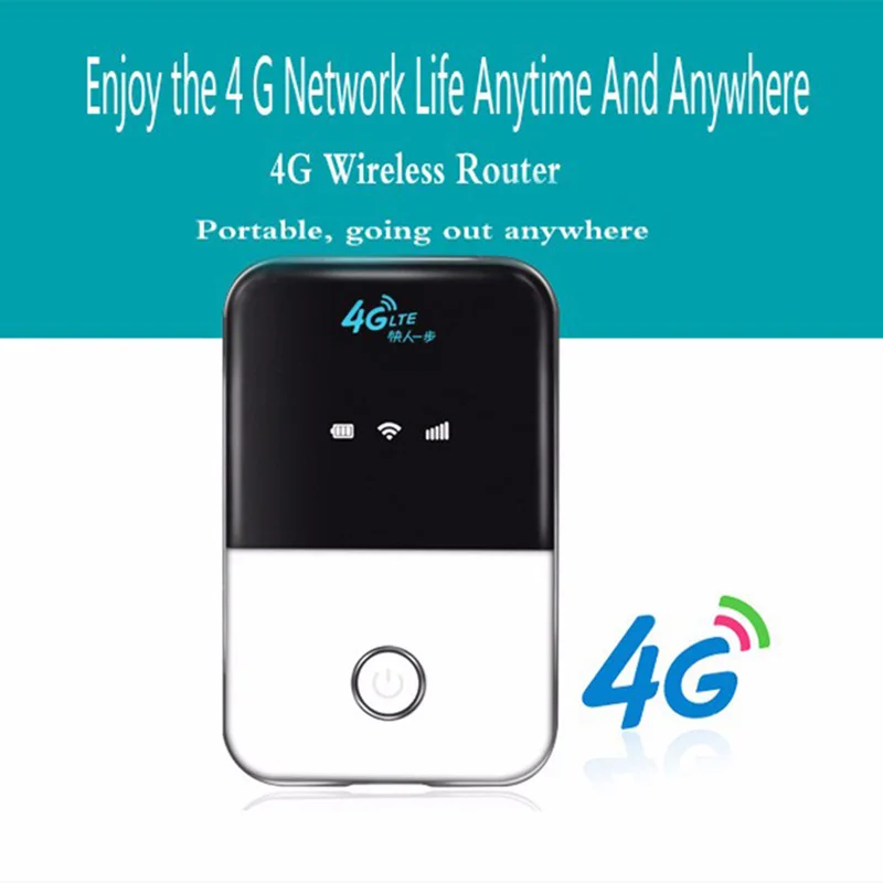 Wi Fi мини роутер 4G 3G Lte Беспроводной Портативный Карманный Мобильный