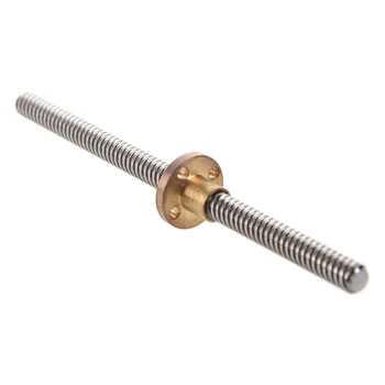 

3D Printer 8mm Lead Screw Rod Z Axis Linear Rail Bar Shaft Golden