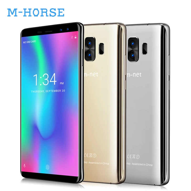 M HORSE Pure 1 4G 18:9 смартфон 5 7 дюймов полный экран мобильный телефон Android 0