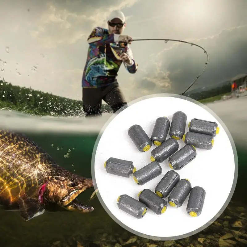 50PCS 1 2 3 4 G Fast Lead Weight Fishing Lead Sinker Mould Olive Shaped