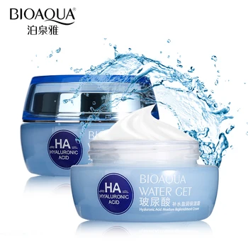 

BIOAQUA Hyaluronic Acid Moisturizing Face Cream Improve Dry Skin Anti Wrinkle Anti Aging Collagen Whitening Day Cream 50g