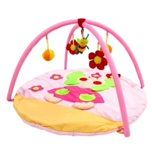 1 шт. детский розовый Игровой Коврик развивающий мультяшный мягкий фитнес-рамка гимнастический ползающий коврик для занятий спортом игрушка Коврик для пола детские развивающие игры