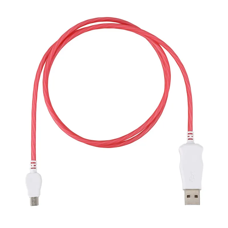 Micro Usb кабель 3 фута El Aurora Видимый светодиодный неоновый для зарядки Samsung Lg Motorola Nexus