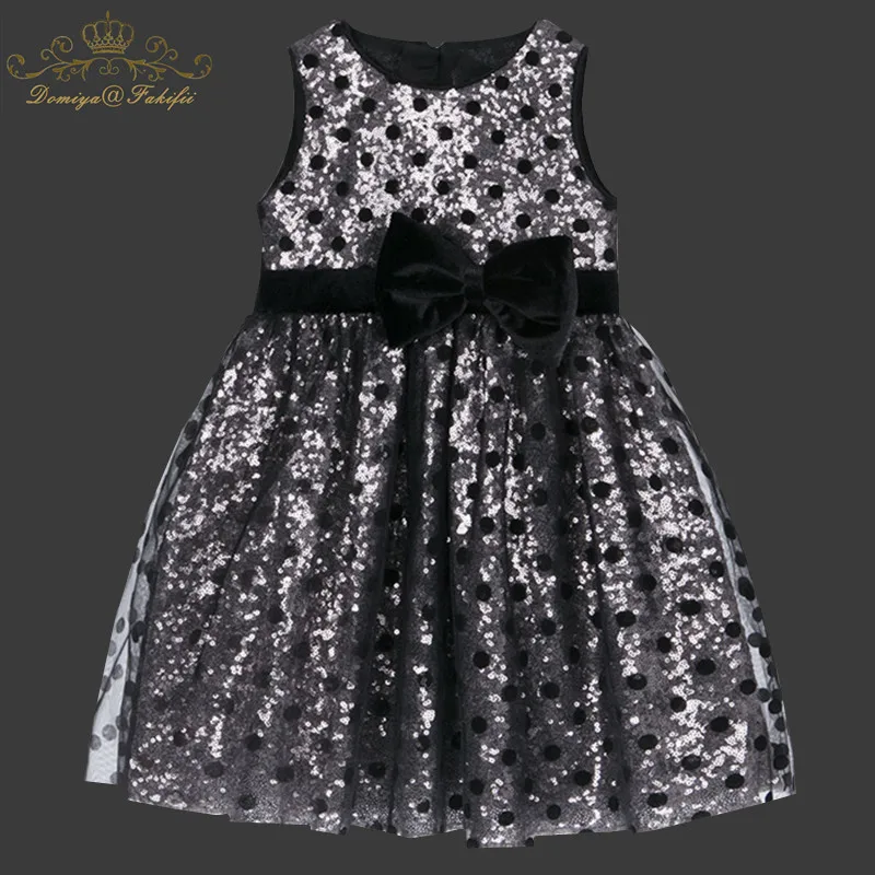

Baby Girls Summer Dress Kids Clothes 2019 New Vestidos Princess Dress Shining Polka Dot Children Party Mesh Dresses Dropshipping