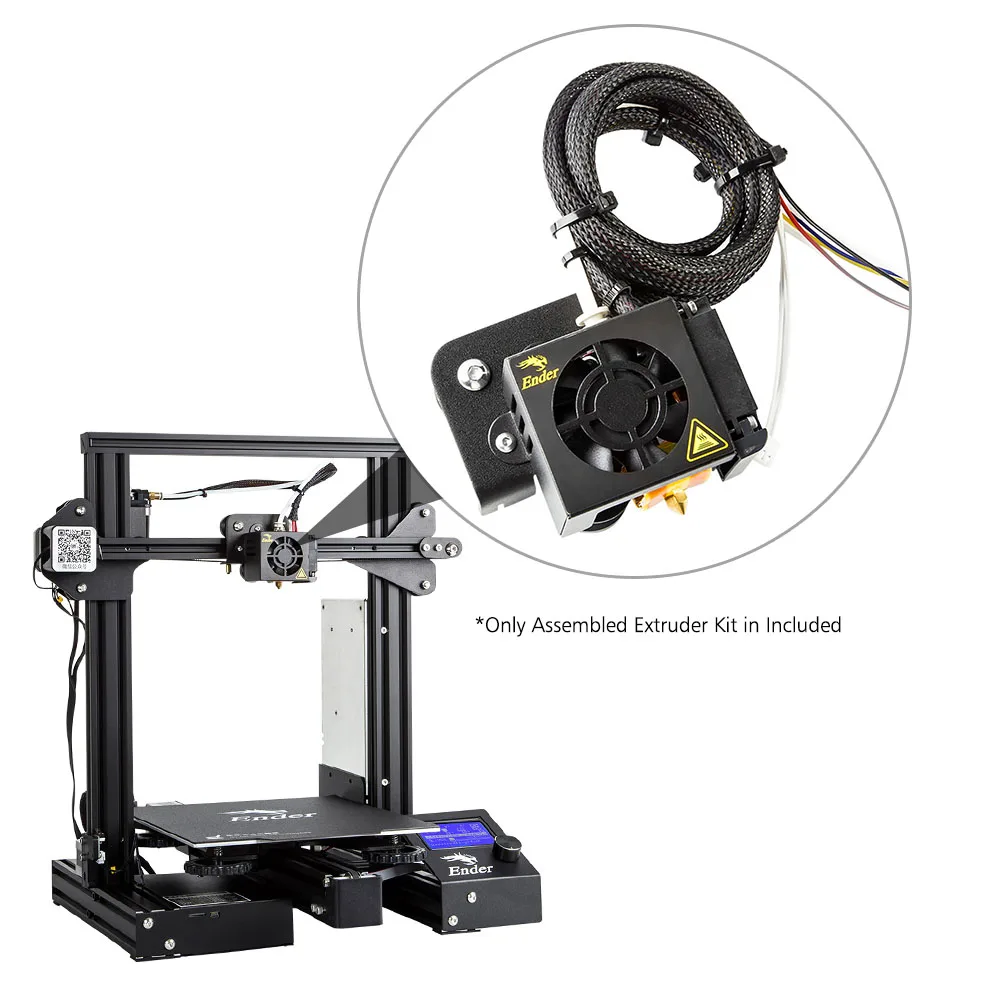 Детали для 3D принтера Creality Ender 3 Официальный полный комплект экструдера