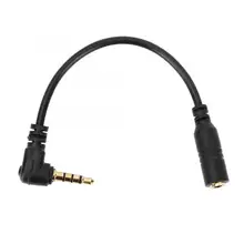 Conector do adaptador de 3.5mm trs ao cabo do conversor de trrs 3 polo trs fêmea a 4 pólo trrs masculino para acessórios do microfone
