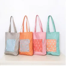 PACGOTH женские сумки с принтом в виде животных сумка на плечо Водонепроницаемая нейлоновая портативная Экологичная складная сумка для покупок, 1 шт