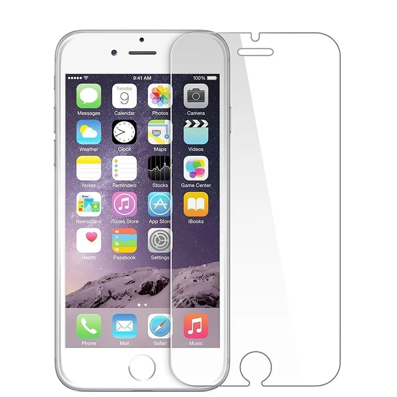

Tempered Glass on for iPhone 6 7 8 X XS Max 6S 5 Screen Protector Protective Glass for iPhone XR 7 8 Plus Protection Glass Film