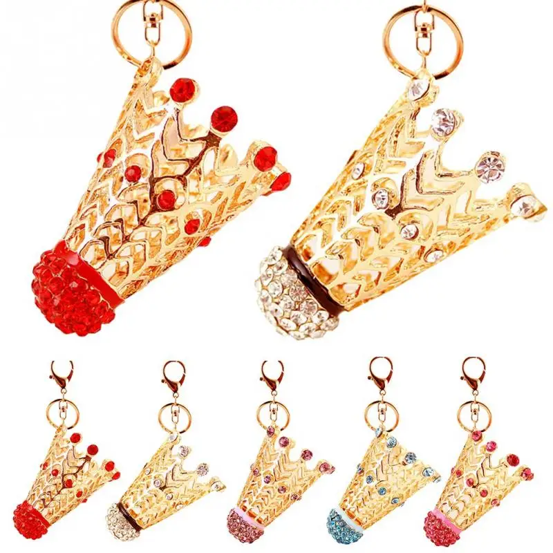 Fashion Badminton Alloy Dripping Oil Rhinestones Key Ring Exquisite Handbag Decoration | Украшения и аксессуары
