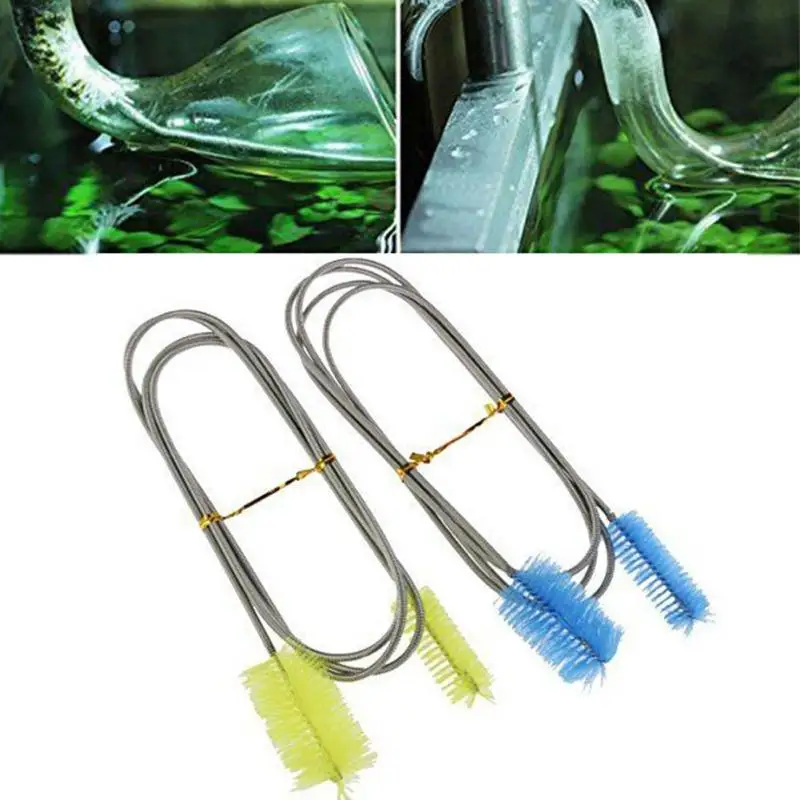 

1PC Aquarium Pipe Cleaning Brush Fish Tank Tube Cleaner Set Drinking Straw Glasses Keyboard Jewelry Bottle Jar Household