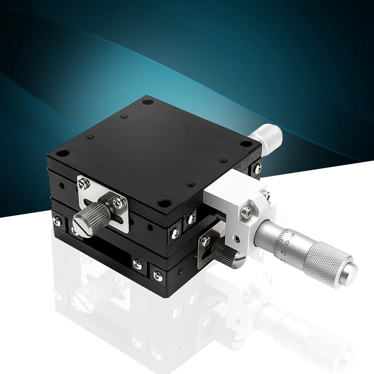 

New LGY60-C 60mmx60mm XY-Axis Stage Linear Ball Bars Precision Manual displacement Platform Hand Tool