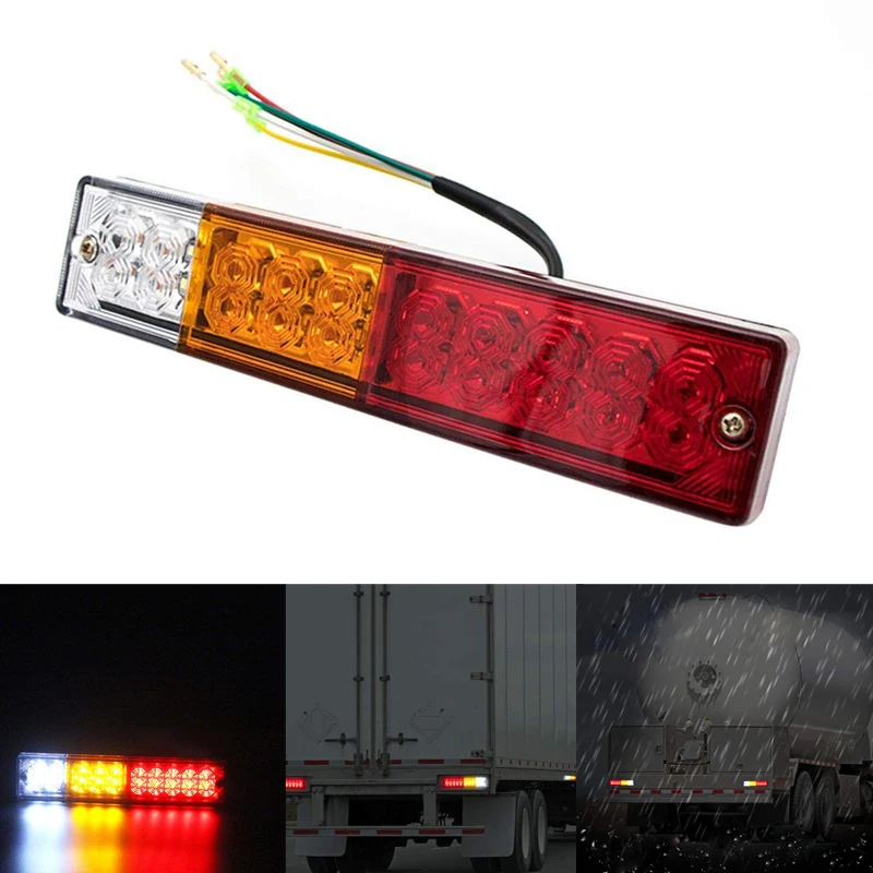 

1 PCS 20 LED Tail Light Car Truck Trailer Stop Rear Reverse Turn Indicator Lamp Light