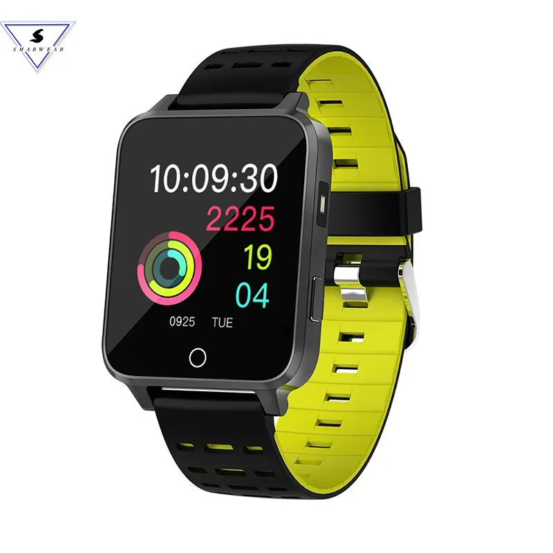 

Ssmarwear X9 Ultra Thin Stainless Steel Smartwatch Waterproof Sports Bracelet For Android / IOS With Heart Rate Monitor