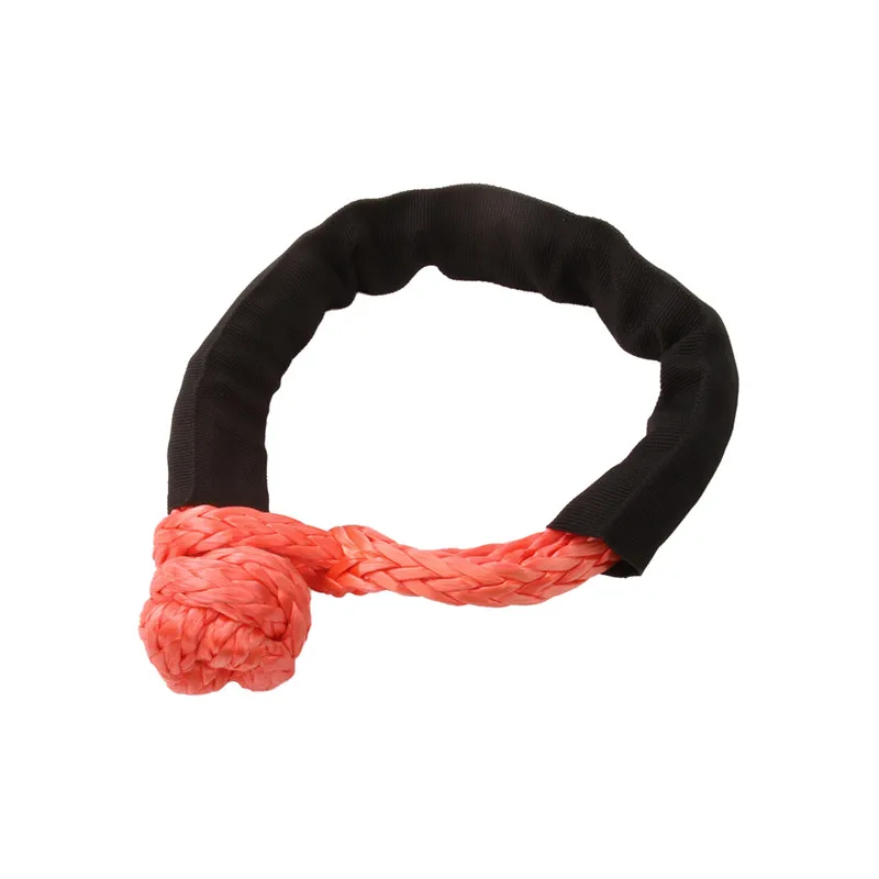 

15mm thicken soft shackle Synthetic Shackle Synthetic rope winch shackle recovery soft grip safety winch towing offroad recovery