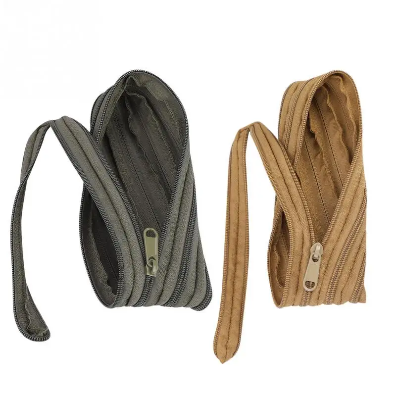 

Outdoor Tactics Accessory Bag Multi-purpose Camping Hunting EDC Gear Nylon Zipper Pouch Emergency Survival Cord Rope Pouch