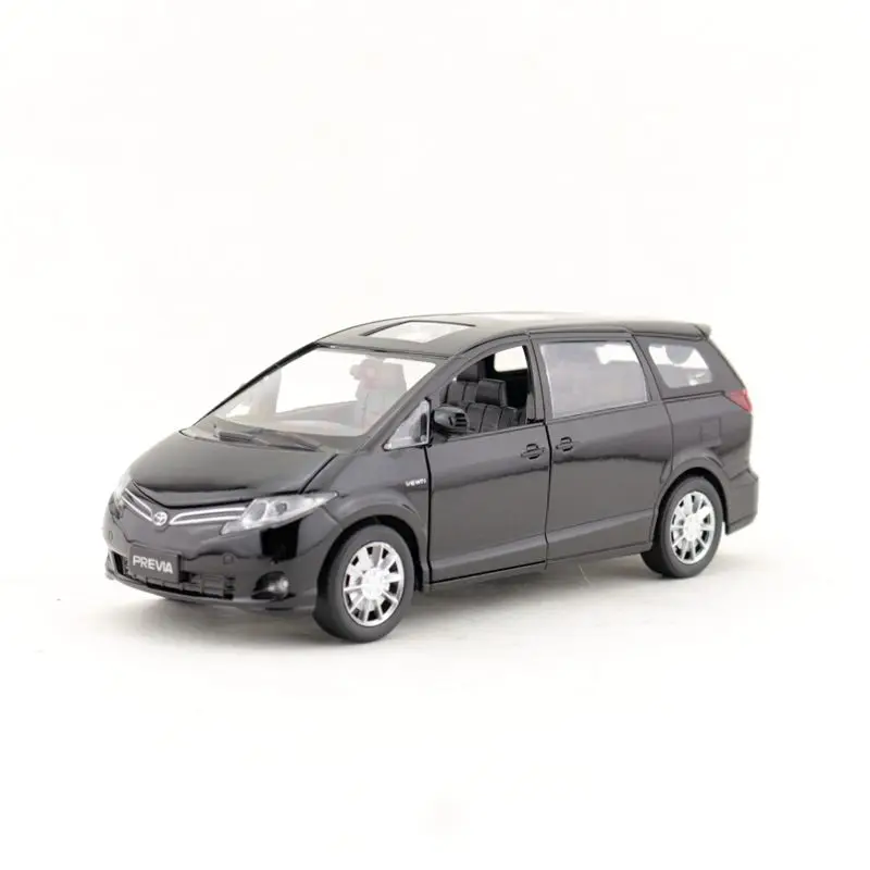 

1:32 Scale/DieCast Metal Toy/Toyota PREVIA MPV/Sound & Light/Pull Back Educational Collection/Festival Gift For Children