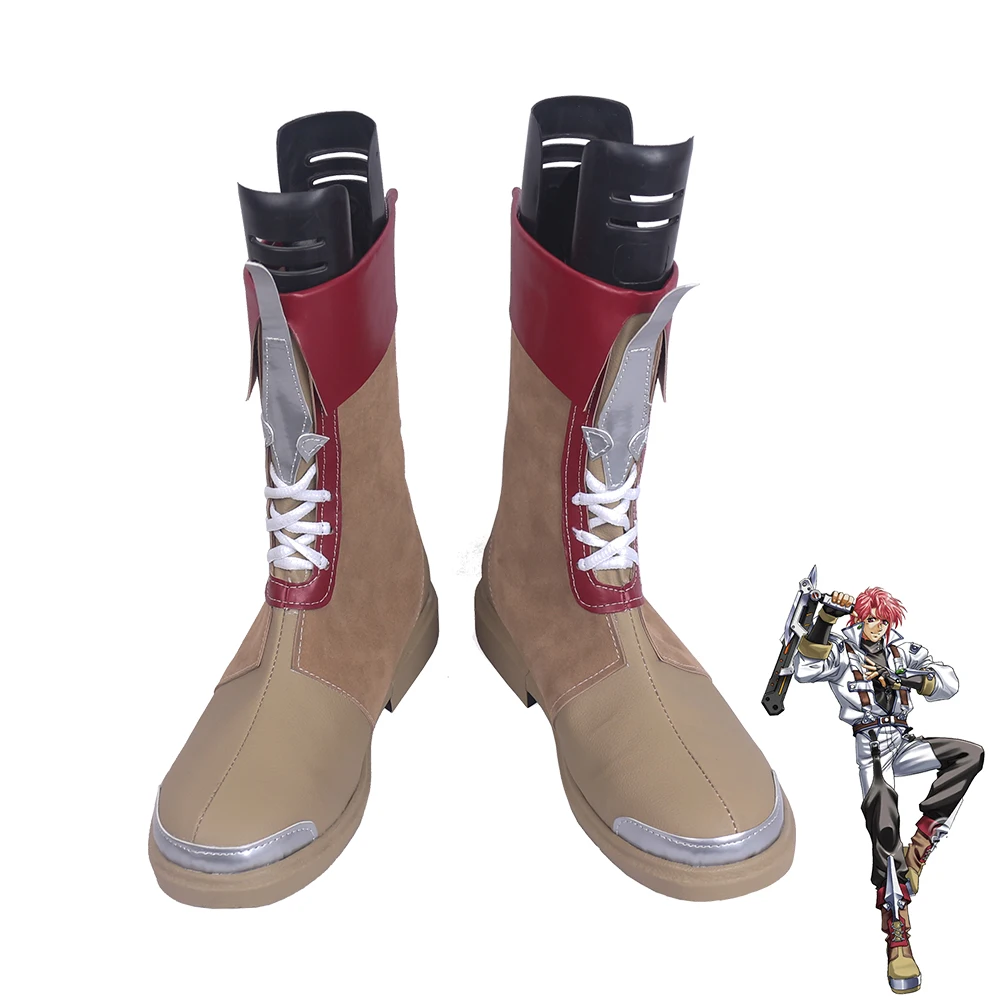 

Super Robot Taisen: Original Generation 2 Axel Almar Cosplay Shoes Men Boots