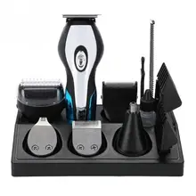 4 в 1 беспроводная многофункциональная электрическая машинка для стрижки волос Триммер перезаряжаемая бритва набор a