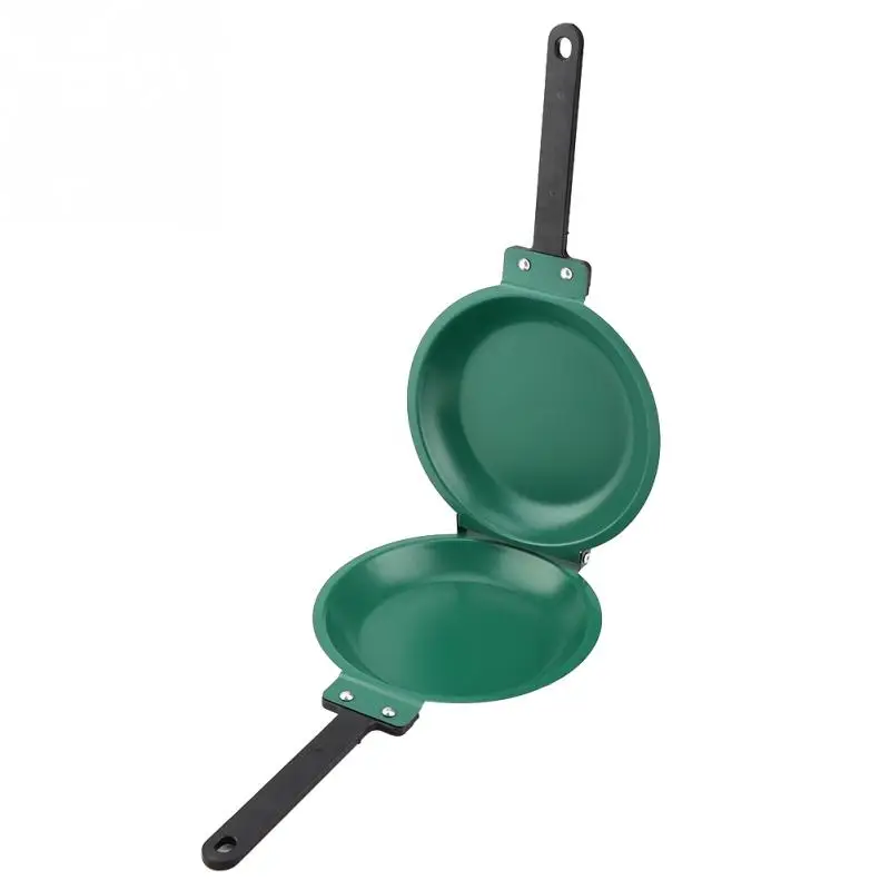 

Double Side Non-stick Ceramic Coating Flip Frying Pan with Ceramic Coating and Induction cooking Kitchen Cookware