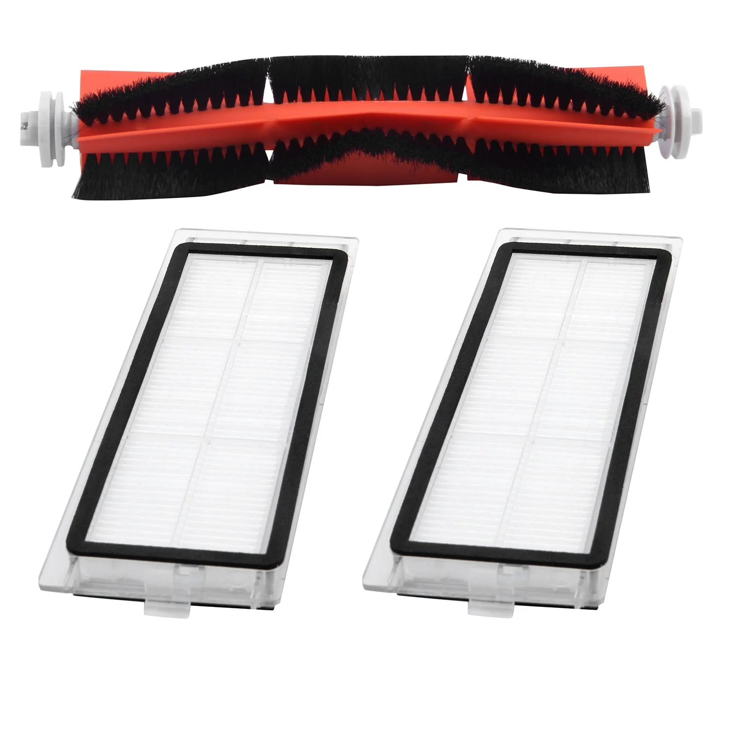 

1pcs Main Brush + 2pcs hepa filter for Xiaomi Mi Robot Vacuum Vacuum Cleaner