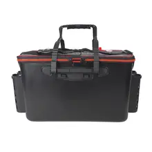 

Outdoor Fishing Bag EVA Thickening Leakproof Bucket Portable Fishing Tackle Bag Camping Hiking Bucket With Handle Storage Bag