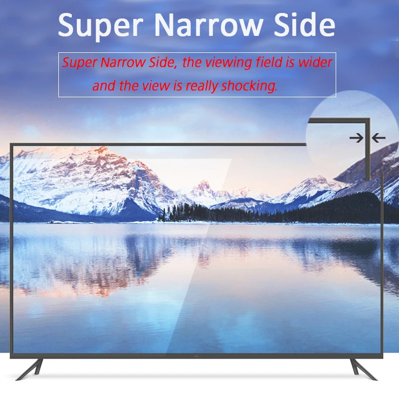  Xiaomi Smart 4A 55 inches 3840*2160 FHD Full 4K HD Screen TV Set HDMI WIFI Ultra-thin 2GB Ram 8GB R
