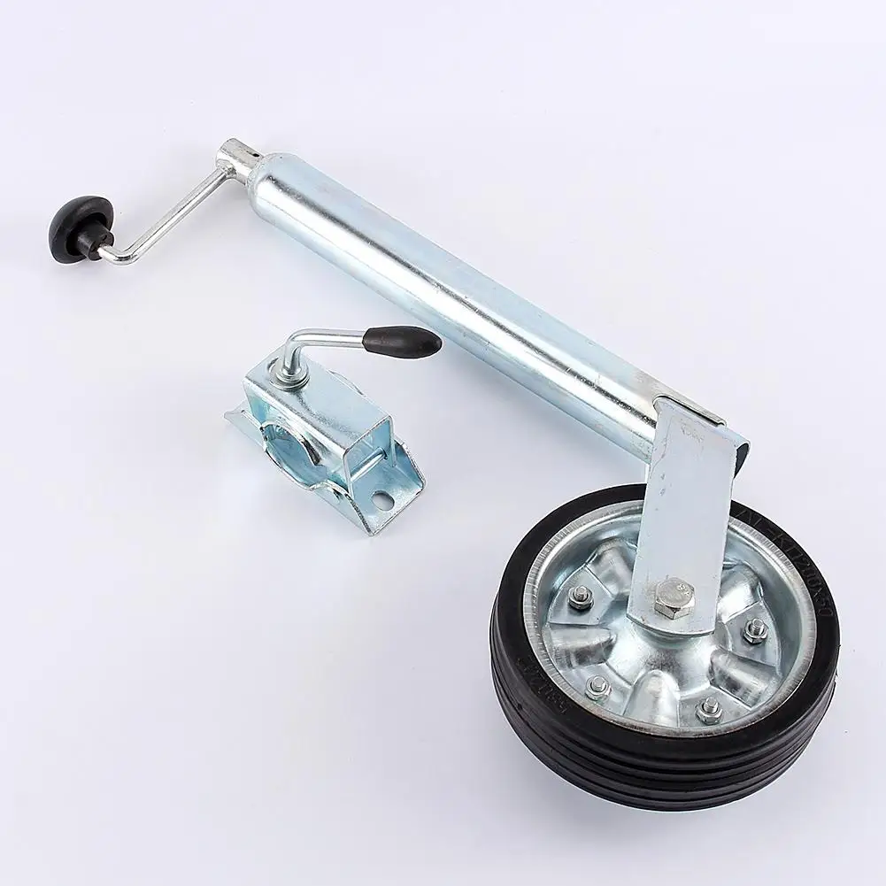 

Oversea ES HEAVY DUTY 48mm Metal Trailer Jockey Wheel Ribbed Wheel Trailer Wheel 400KG LOAD