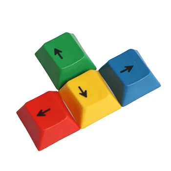 

4Pcs a Set OEM Profile RGBY Color PBT Dyesub Keycaps WASD Arrow Key Keycap Set Only Sell Keycap