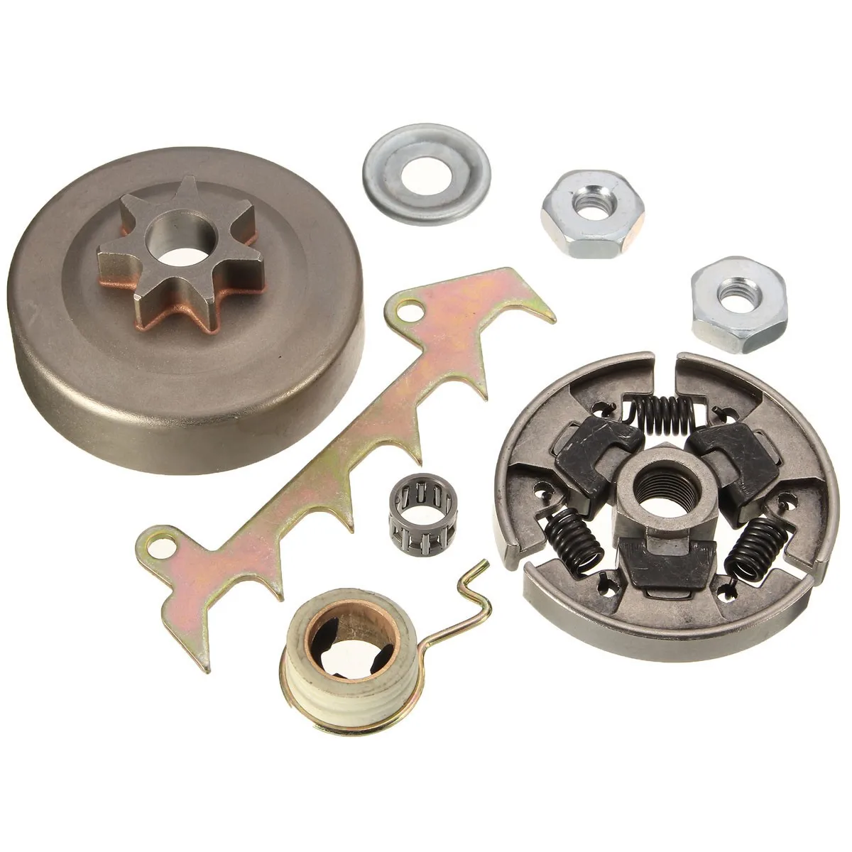 Clutch Chainsaw Clutch Chain Sprocket Drum Needle Bearing Worm Fit For