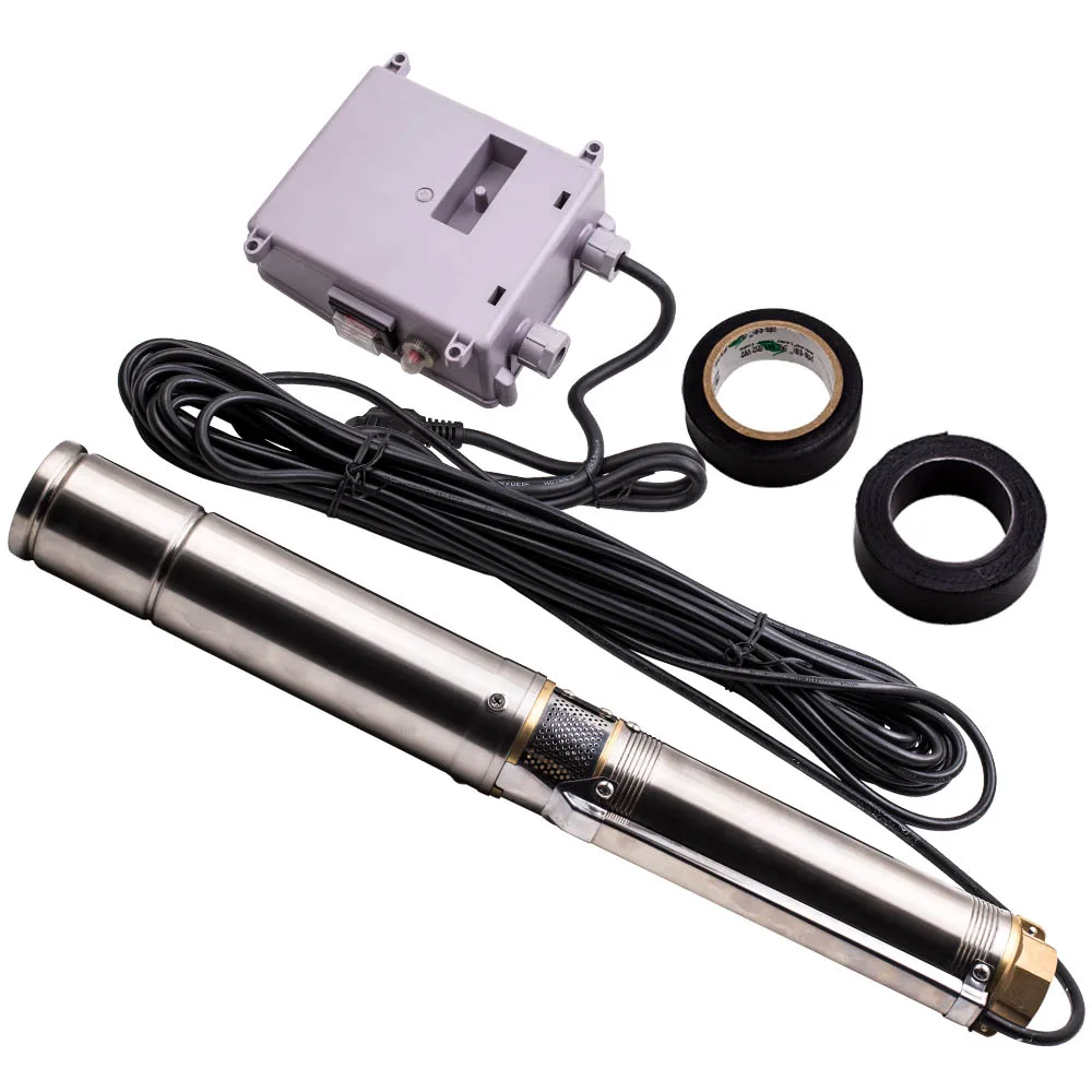 250W 2500 l//h 3 Zoll Tiefbrunnenpumpe Rohrpumpe Tauchpumpe Wasserpumpe
