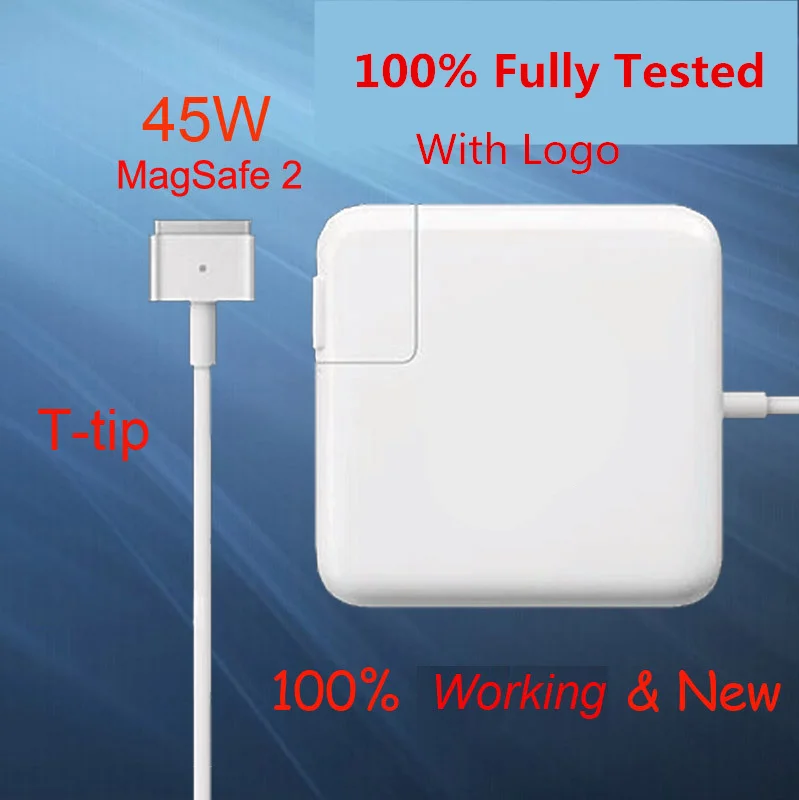 

BINFUL Charger 14.85V 3.05A for Macsafe 2 45W Power Adapter Chargers for apple MacBook Air 11" 13" A1465 A1436 A1466 A1435