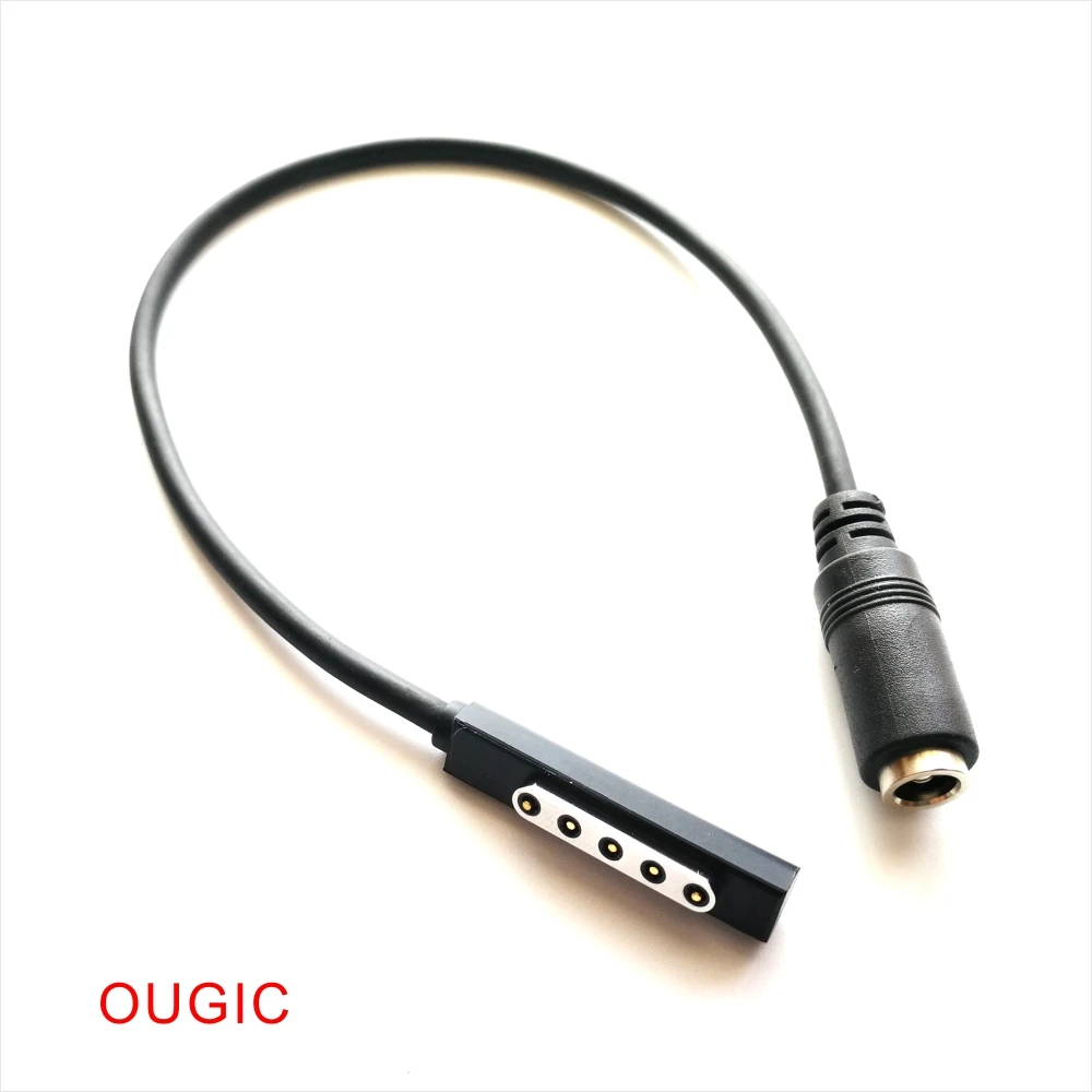 

DC to Surface RT, Surface Pro, Suface Pro 2, charging cord charger, DC5.5*2.5mm to Microsoft Surface Tablet charger adapter