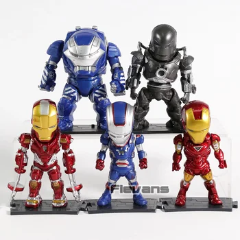

Iron Man MK 1 6 38 Igor Red Snapper PVC Action Figures Toys 5pcs/set