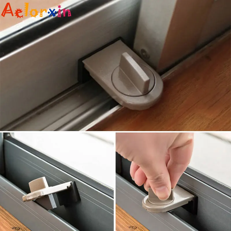Sliding Sash Stopper Locks Window Lock Child Safety Child Protection Child Safety Closet