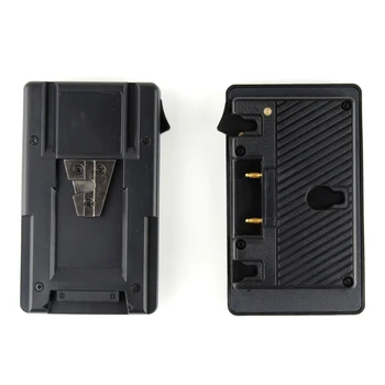 

FFYY-New Gold Mount to V Mount Battery Adapter Plate Converter with D-tap Port