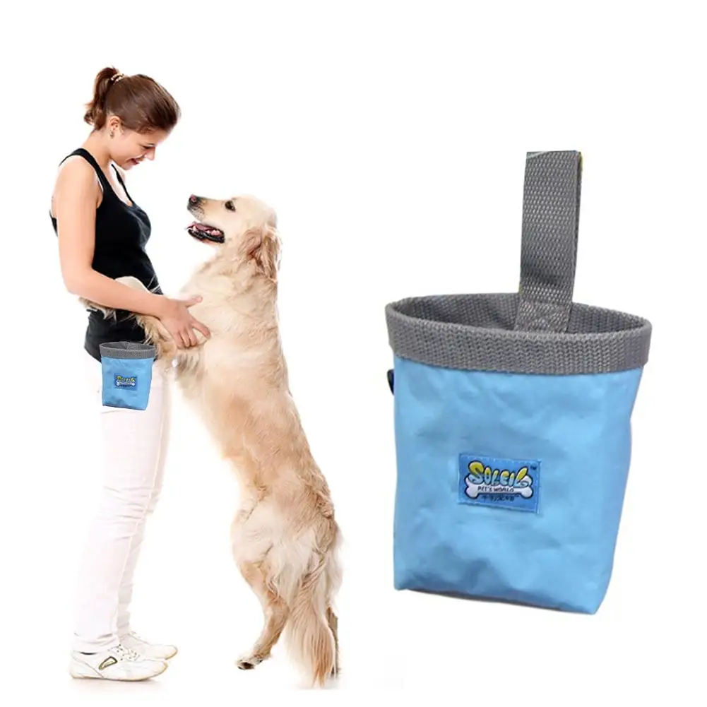 Dog Treat Pouch Dog Outdoor Training Bag Toy Snack Storage Pack
