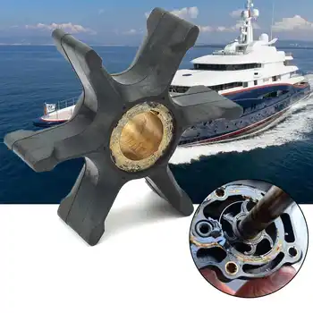 

Outboard Motor 382547 Water Pump Impeller Rubber for Johnson Evinrude 55/60/65/70/75HP 6 Blades Diameter 9.2cm Boat Parts Black