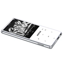Mahdi M310 16G Bluetooth MP3-плеер без потерь Hifi мини 2,4 дюймовый экран музыкальный плеер с наушниками-серебристо-серый